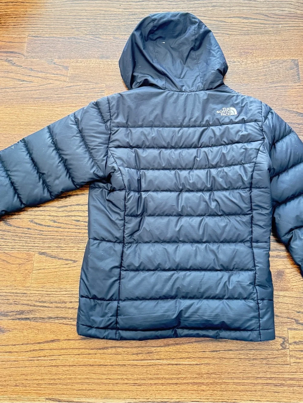 The North Face Black Hooded Men's Puffer Jacket